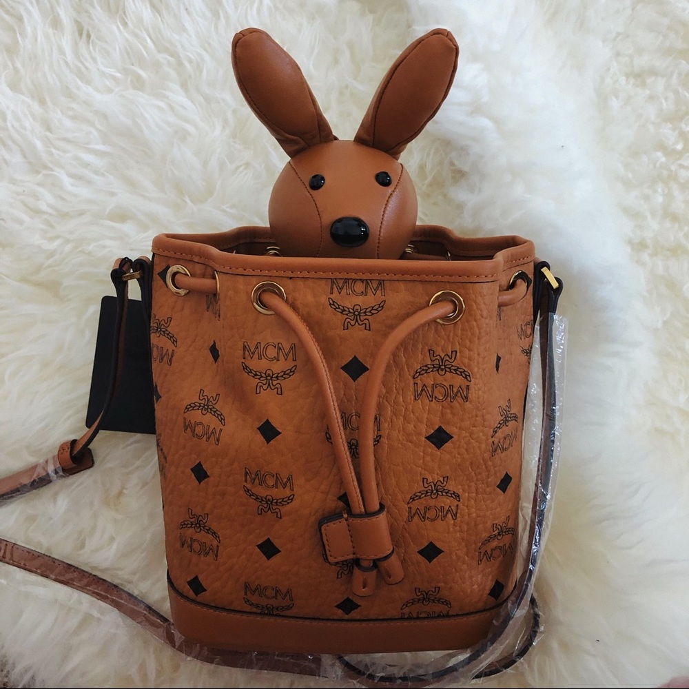 MCM Rabbit Drawstring Bag - Picture 2 of 8